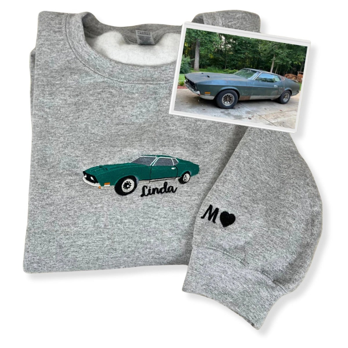 Custom Car Truck Sweatshirt, Hoodie Embroidered Best Gifts for Car Lovers