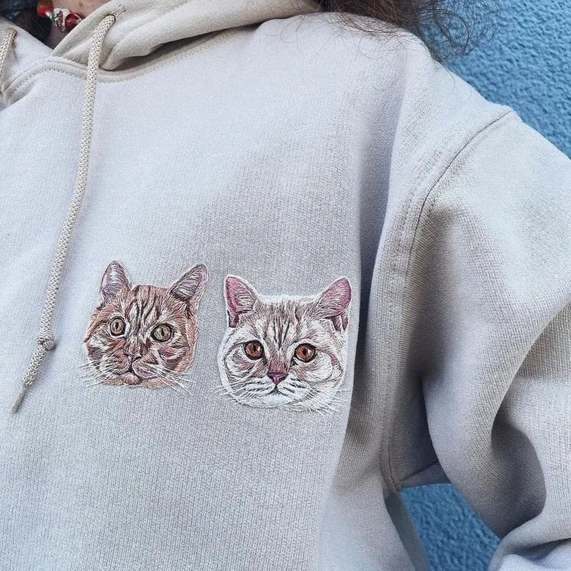 Sweatshirt mit Aufdruck „Pet Head“ von „The 40s“