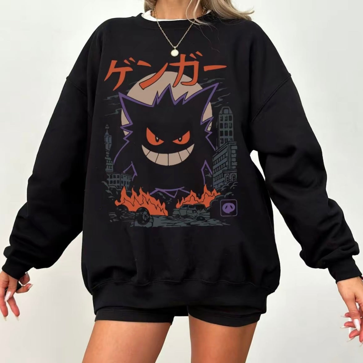Gengar Dark Ghost T-Shirt/Sweatshirt/Hoodie