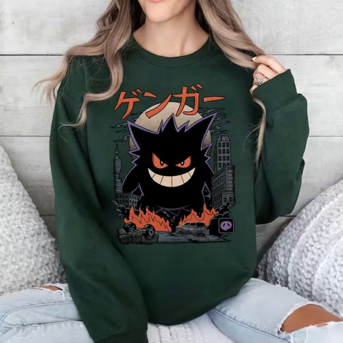 Gengar Dark Ghost T-Shirt/Sweatshirt/Hoodie