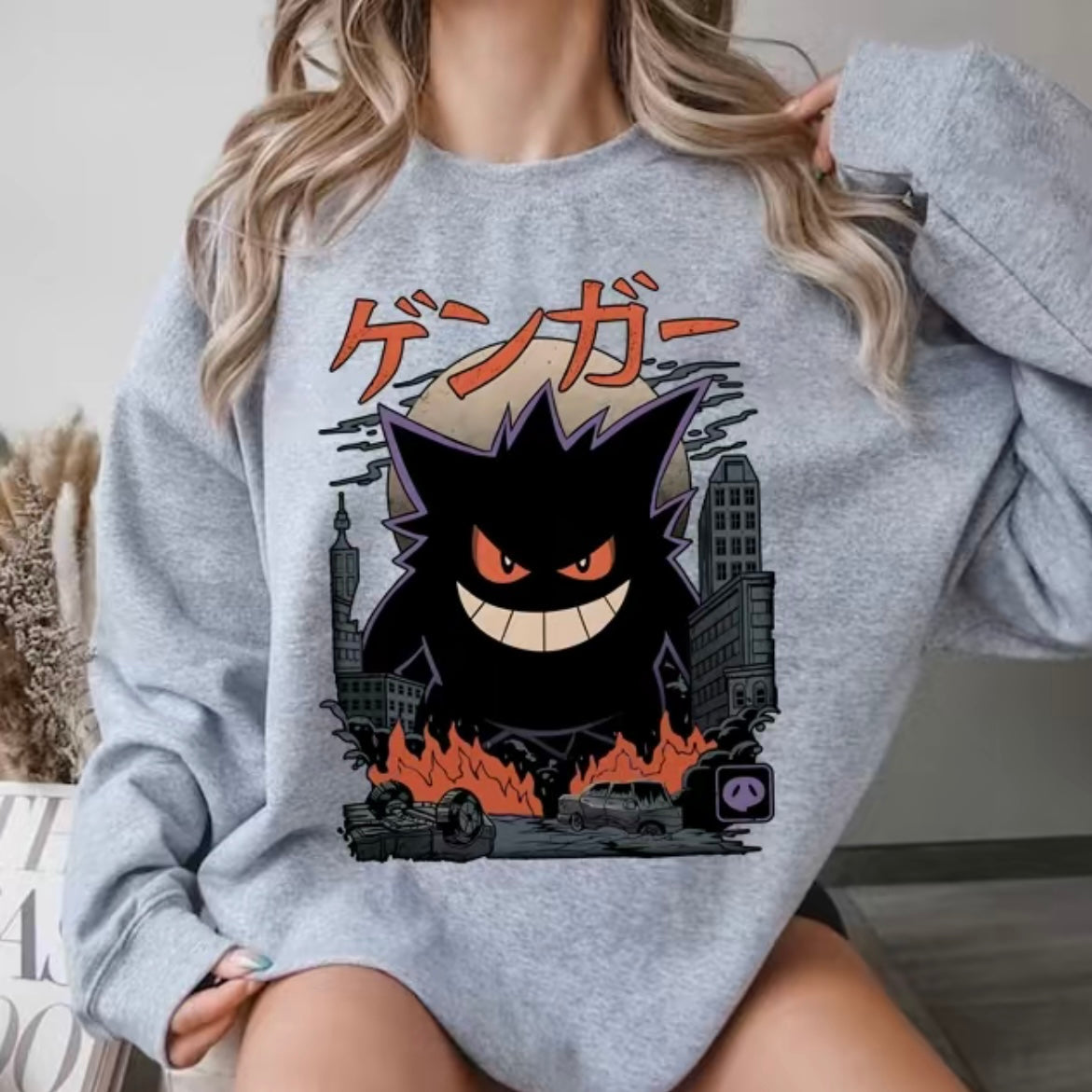 Gengar Dark Ghost T-Shirt/Sweatshirt/Hoodie