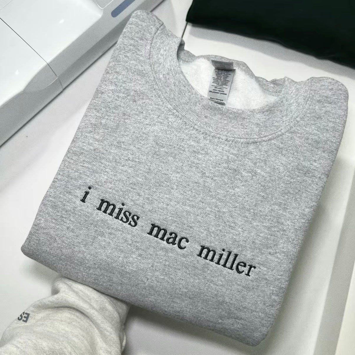 I Miss Mac Miller Embroidered T-Shirt/Sweatshirt/Hoodie