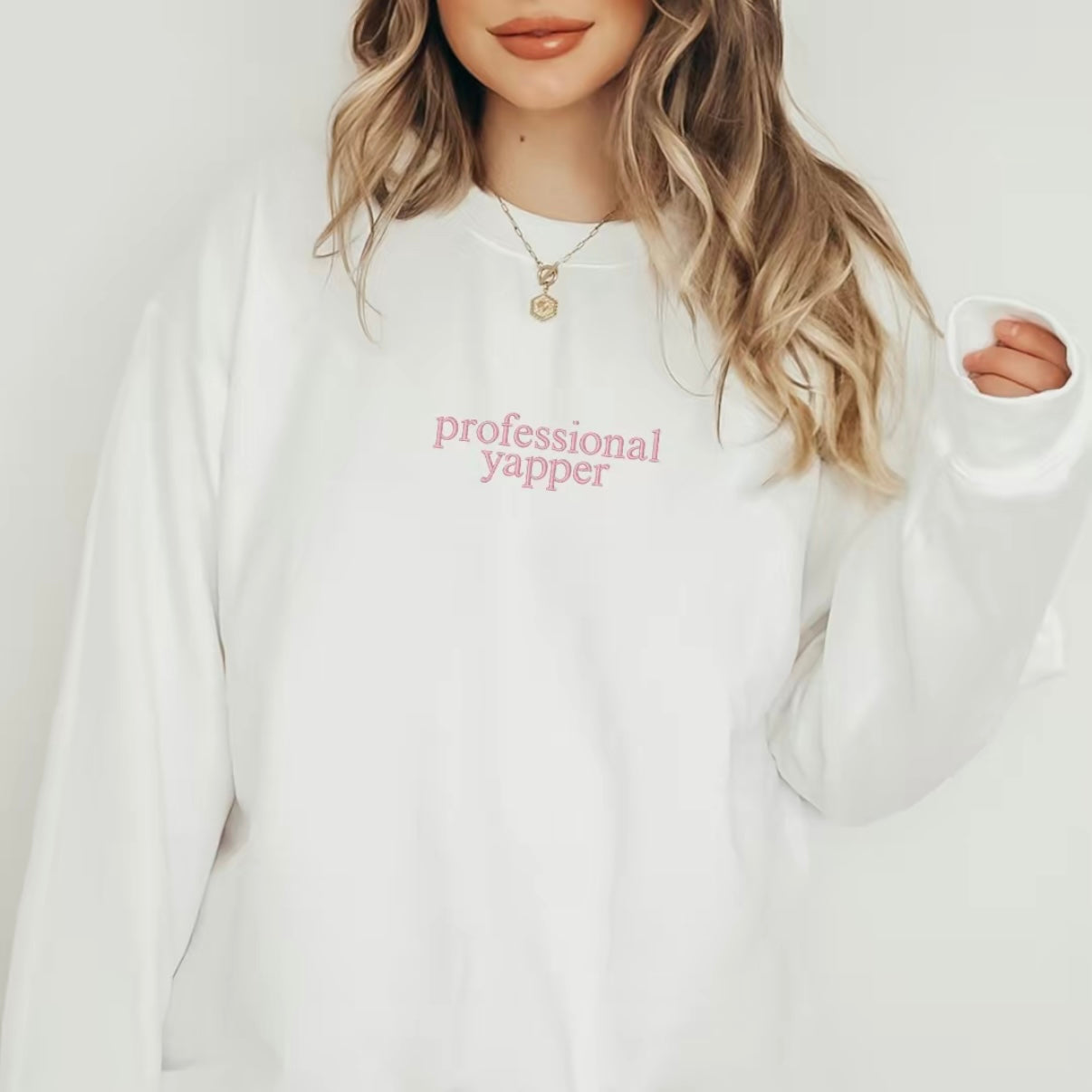 Professional Yapper Embroidered T-Shirt/Sweatshirt/Hoodie
