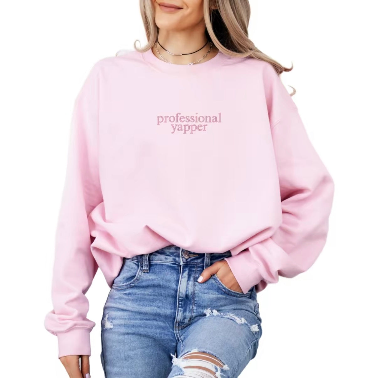 Professional Yapper Embroidered T-Shirt/Sweatshirt/Hoodie