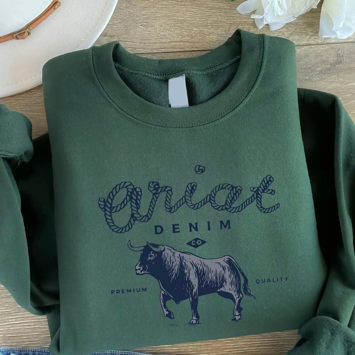 Ariat Denim Bull T-Shirt/Sweatshirt/Hoodie