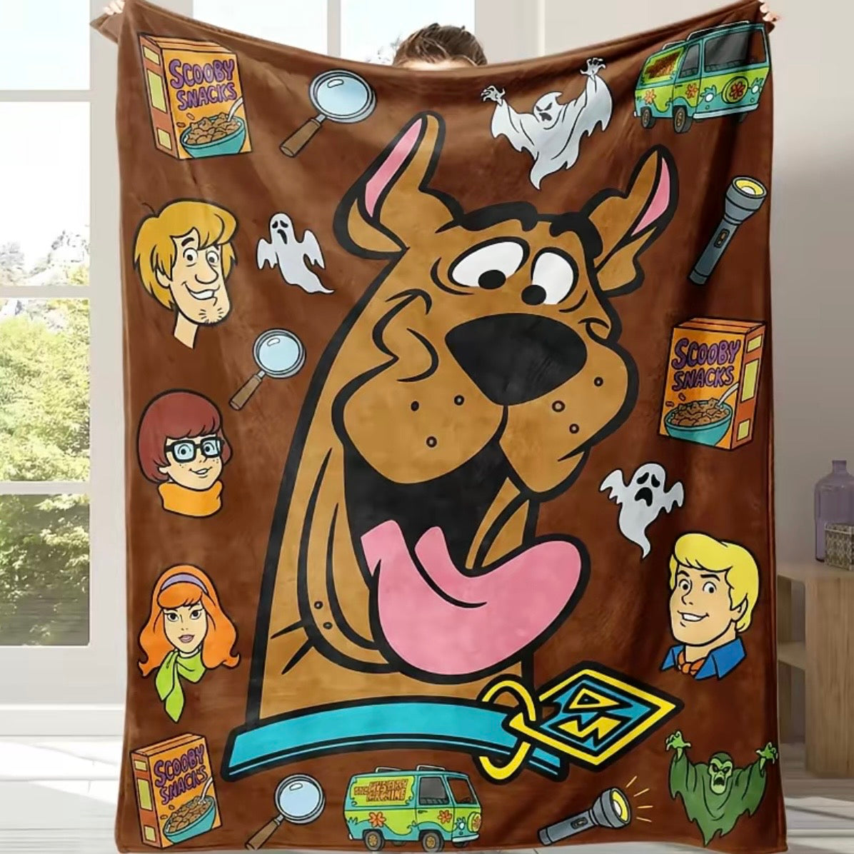 Scooby-Doo Cartoon Character Blanket