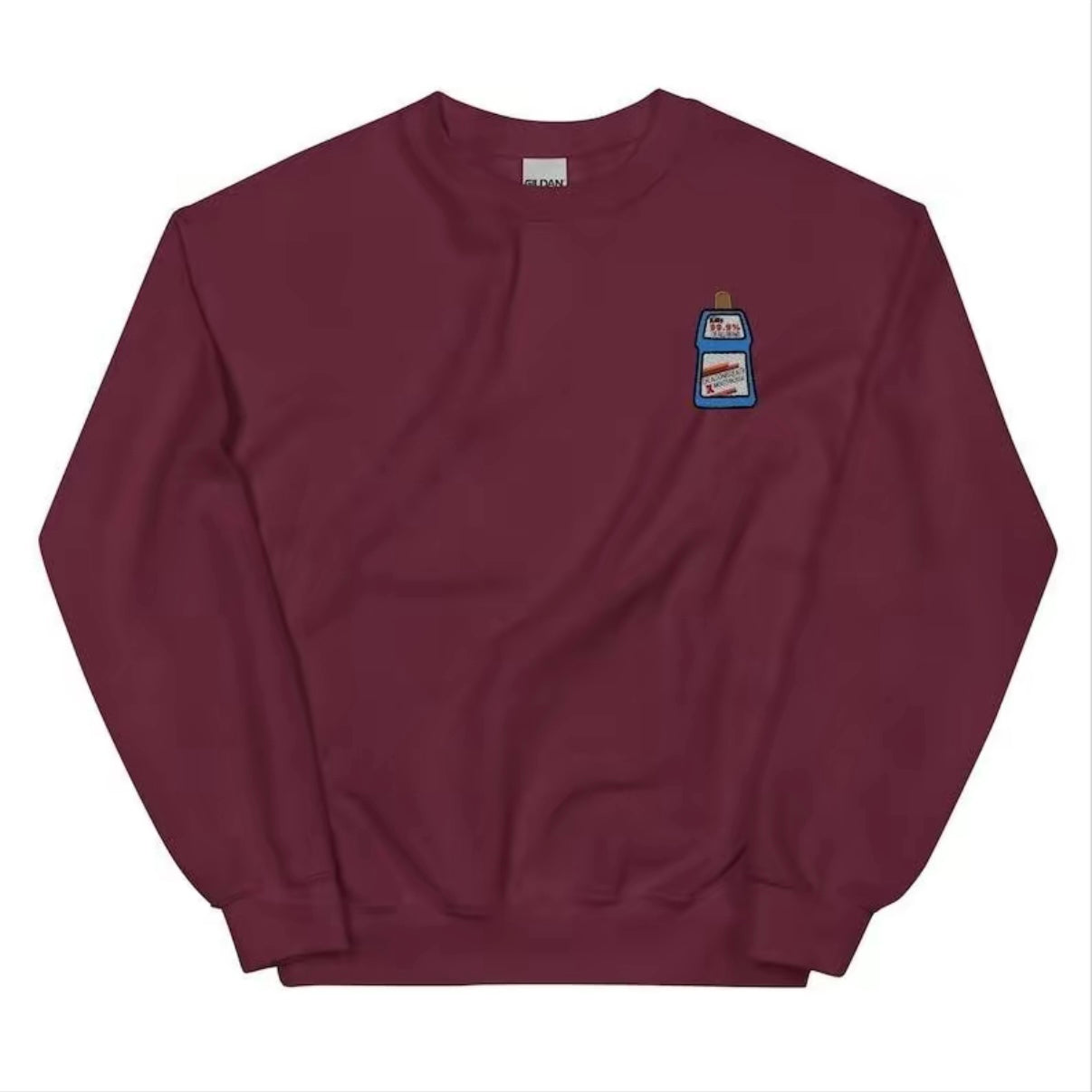 Mouthwashing Patches Embroidered T-Shirt/Sweatshirt/Hoodie