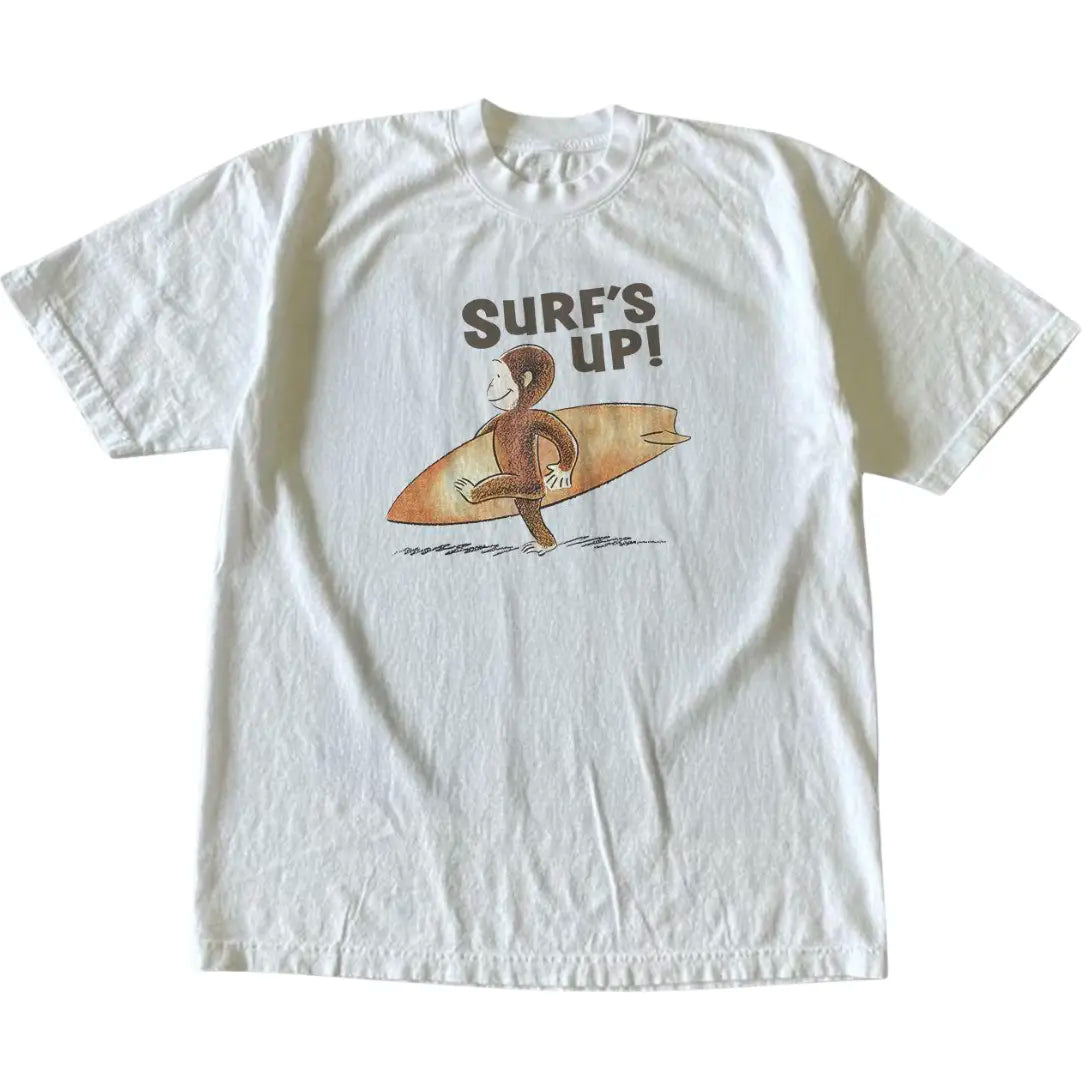 Surf's Up Cartoon Monkey T-Shirt/Sweatshirt/Hoodie