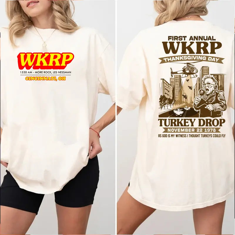 WKRP First Annual Thanksgiving Day T-Shirt/Sweatshirt/Hoodie