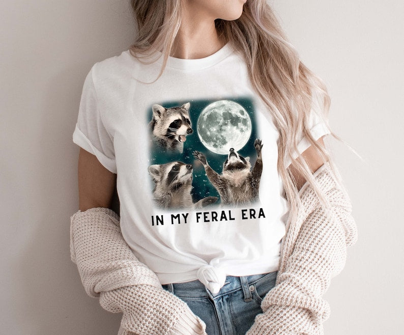In My Feral Era Raccoon T-Shirt/Sweatshirt/Hoodie