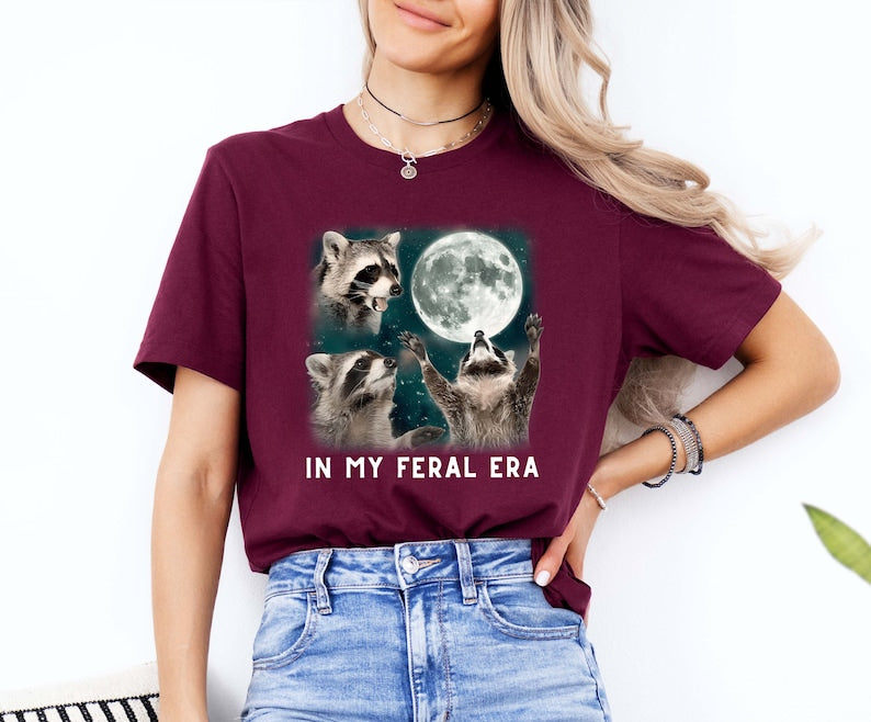 In My Feral Era Raccoon T-Shirt/Sweatshirt/Hoodie