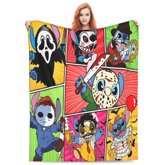 Halloween Cartoon Character Horror Cosplay Blanket