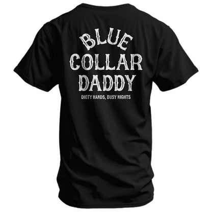 Blue Collar Daddy Gift for Fathers T-Shirt/Sweatshirt/Hoodie