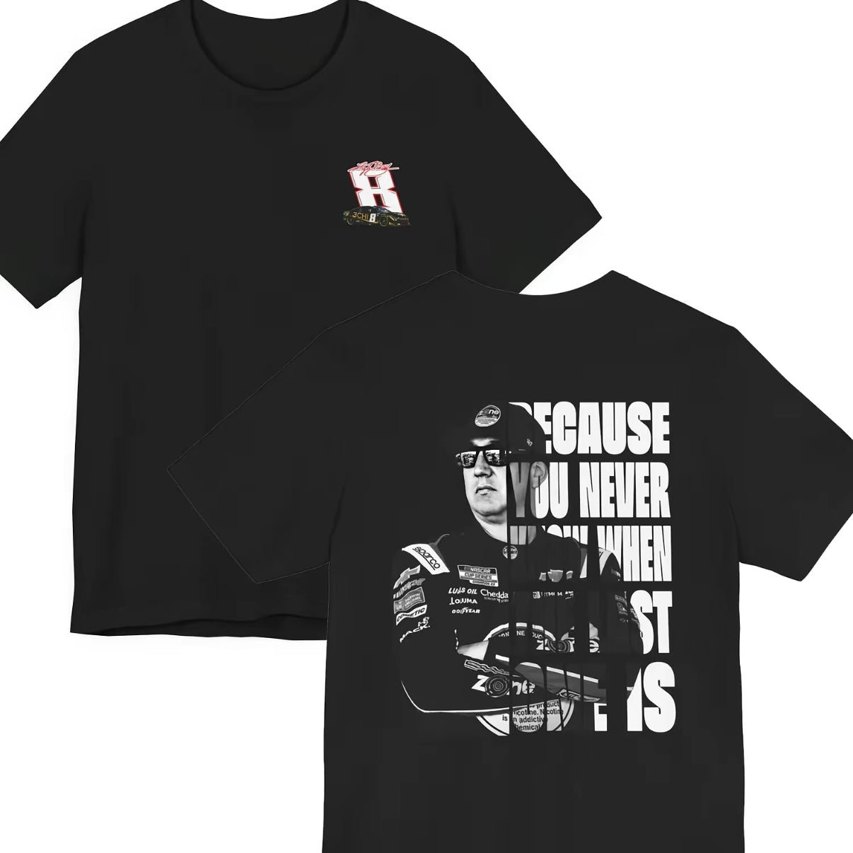 Kyle Busch Tribute NASCAR Legend Memorial RIP Rowdy Series T-Shirt/Sweatshirt/Hoodie