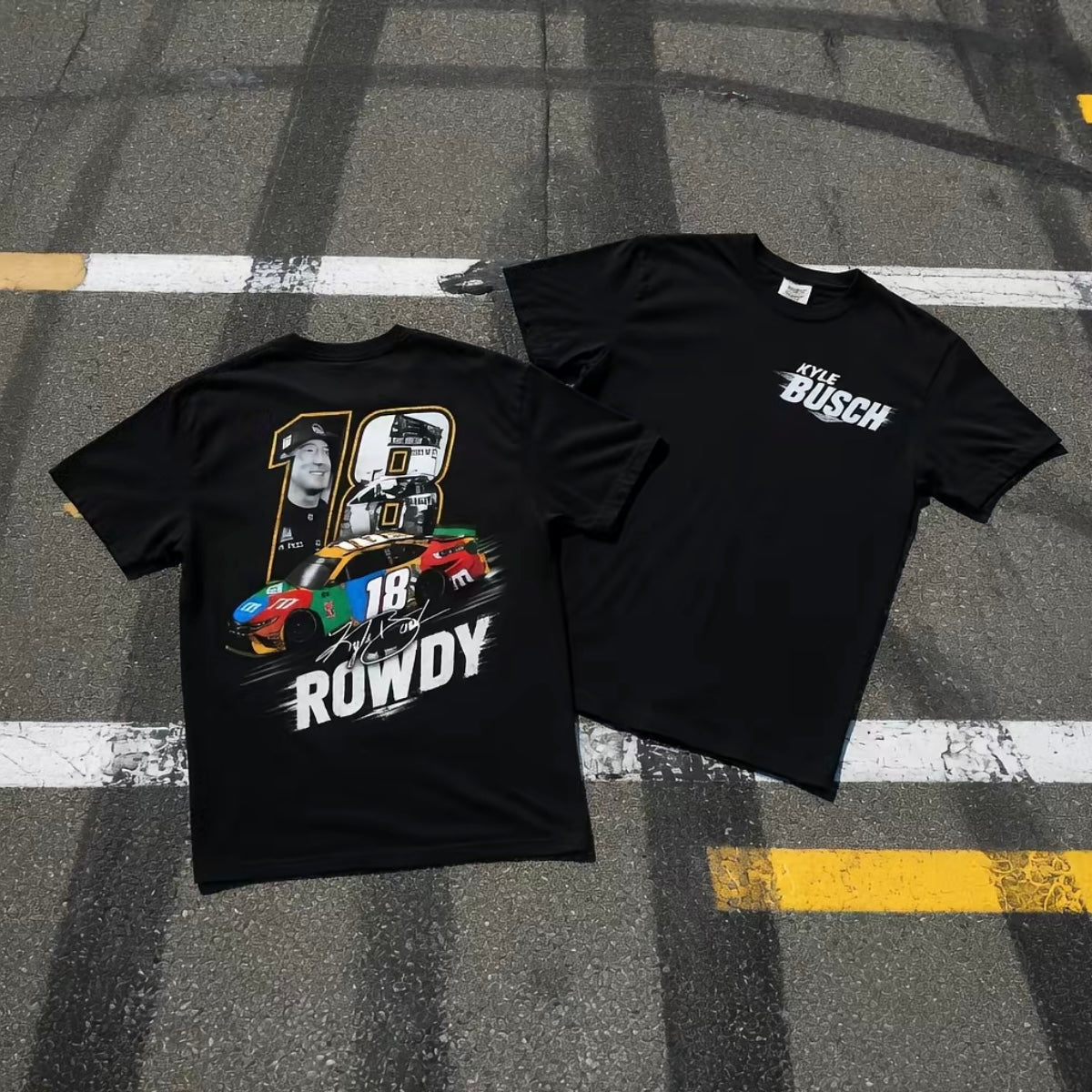 Kyle Busch Tribute NASCAR Legend Memorial RIP Rowdy Series T-Shirt/Sweatshirt/Hoodie