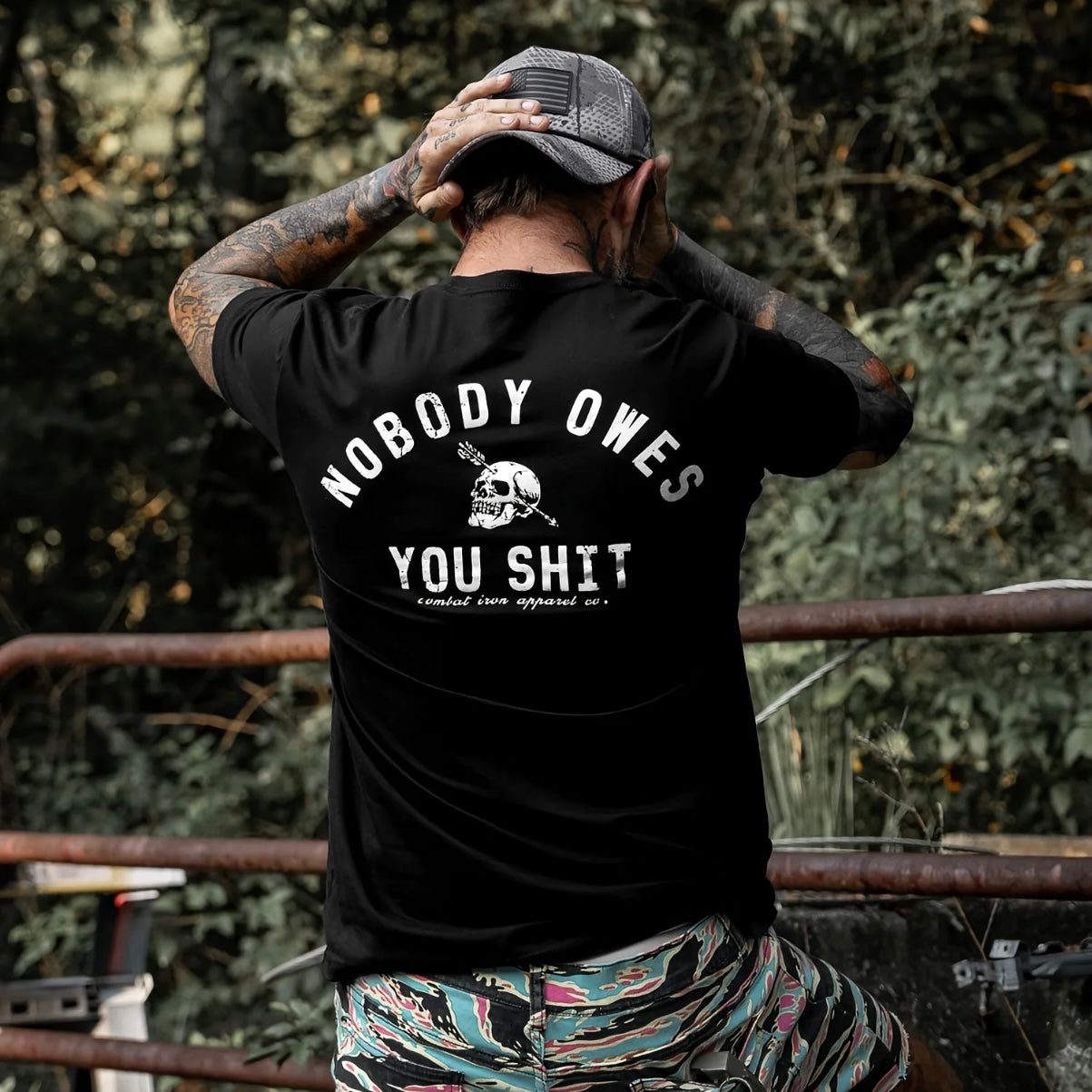 Nobody Owes You Sh*t Skull T-Shirt/Sweatshirt/Hoodie