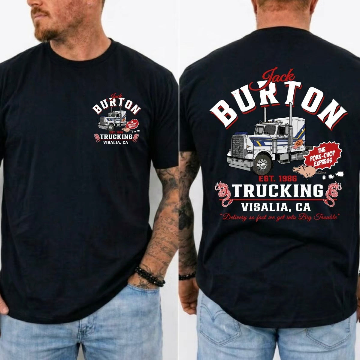 Jack Burton Trucking 80s Movie T-Shirt/Sweatshirt/Hoodie