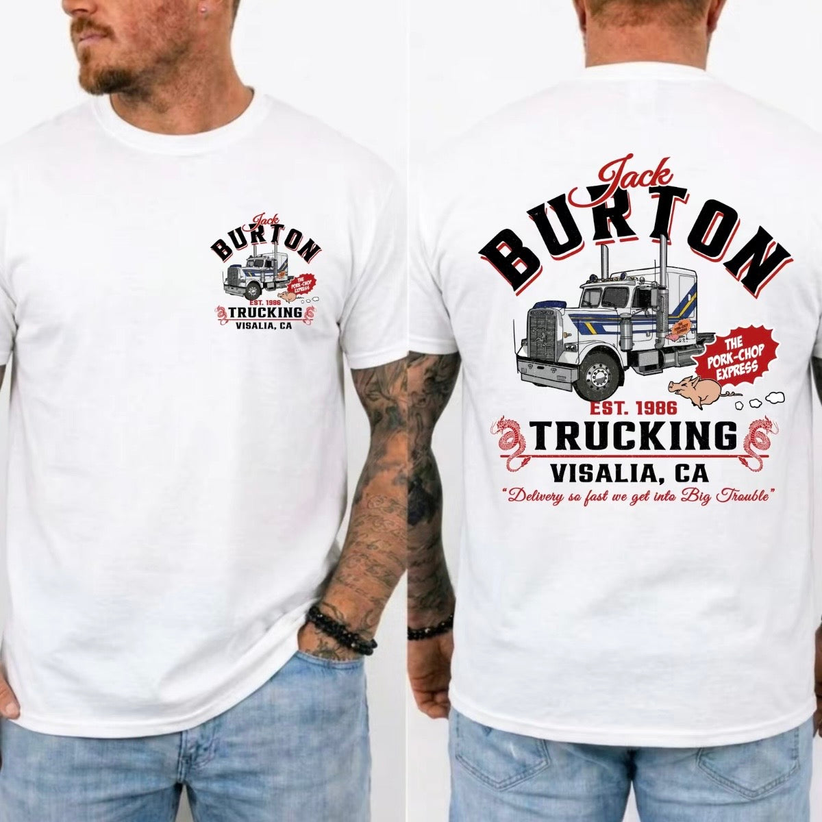 Jack Burton Trucking 80s Movie T-Shirt/Sweatshirt/Hoodie