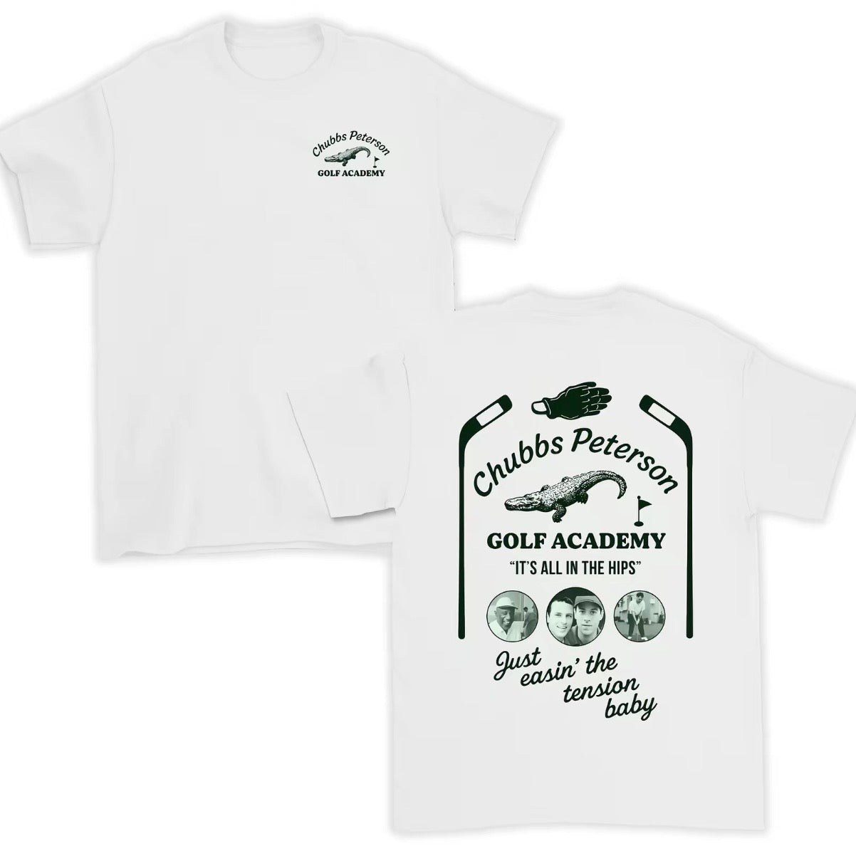 Chubbs Peterson Golf Academy Movie T-Shirt/Sweatshirt/Hoodie
