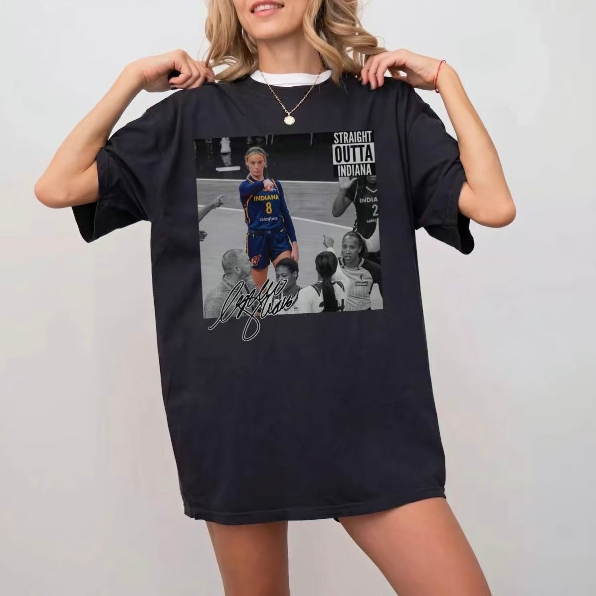 Sophie Straight Outta Indiana Basketball T-Shirt/Sweatshirt/Hoodie