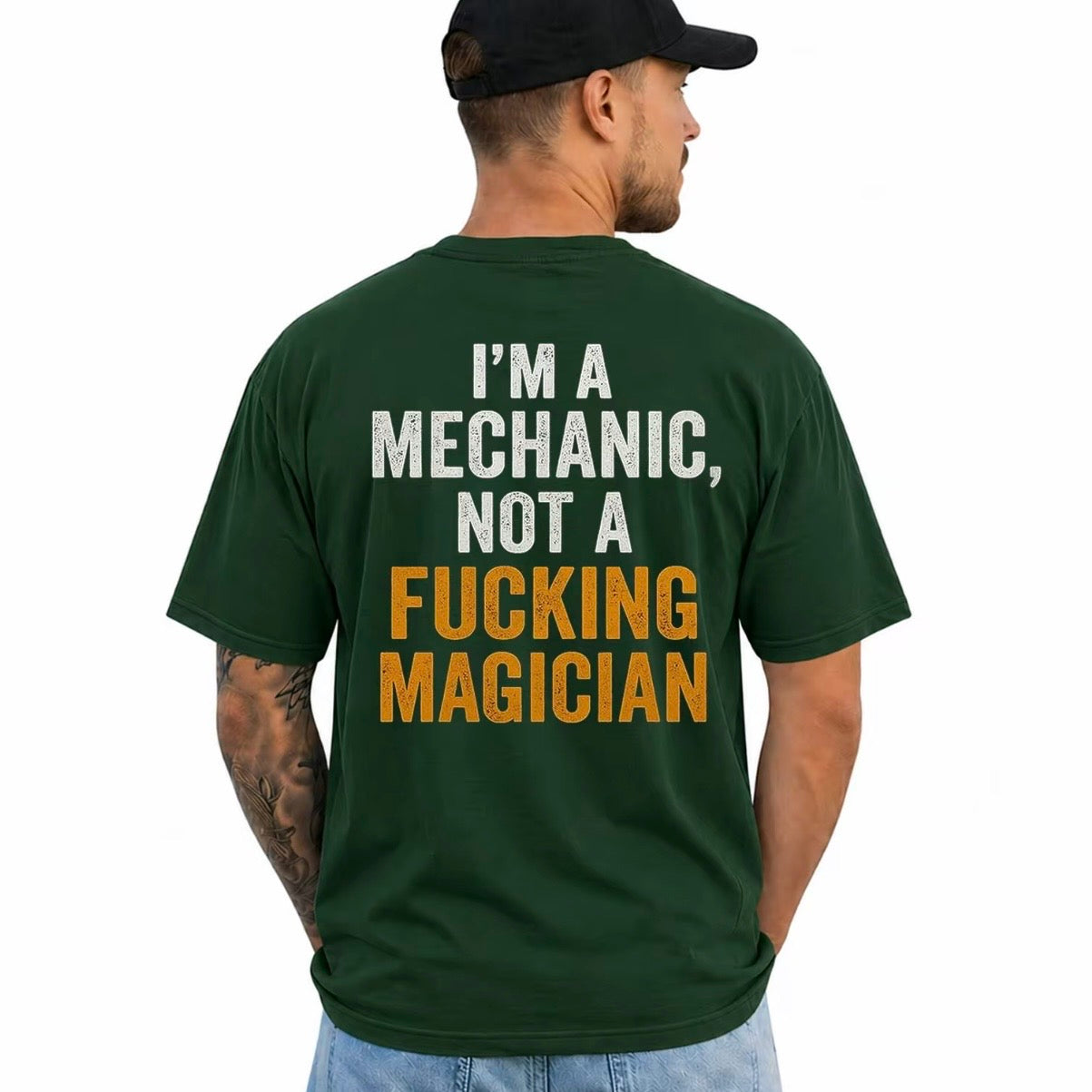 I'm A Mechanic Not A Magician Funny T-Shirt/Sweatshirt/Hoodie