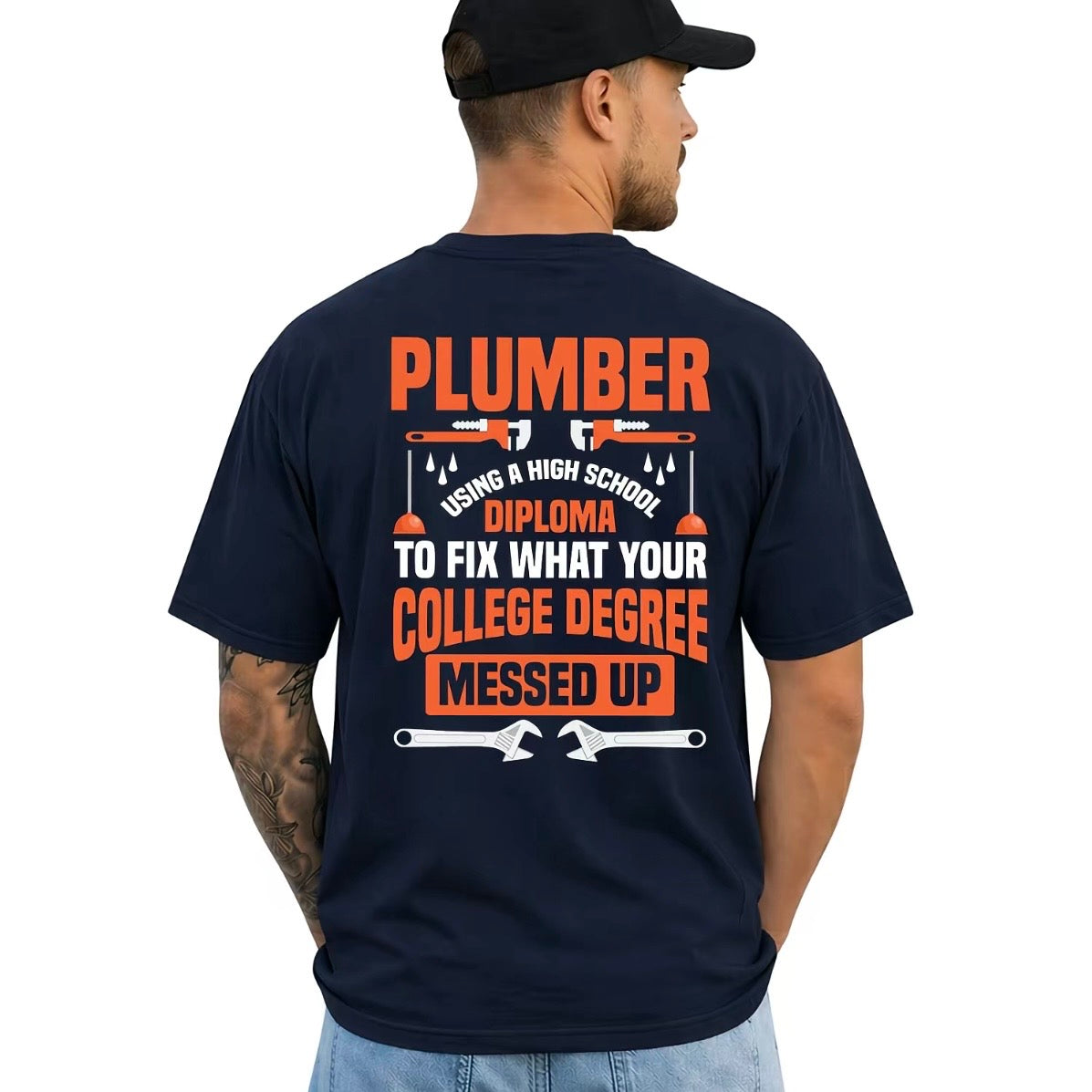 My Diploma Is To Fix What Your College Degree Messed Up Funny T-Shirt/Sweatshirt/Hoodie