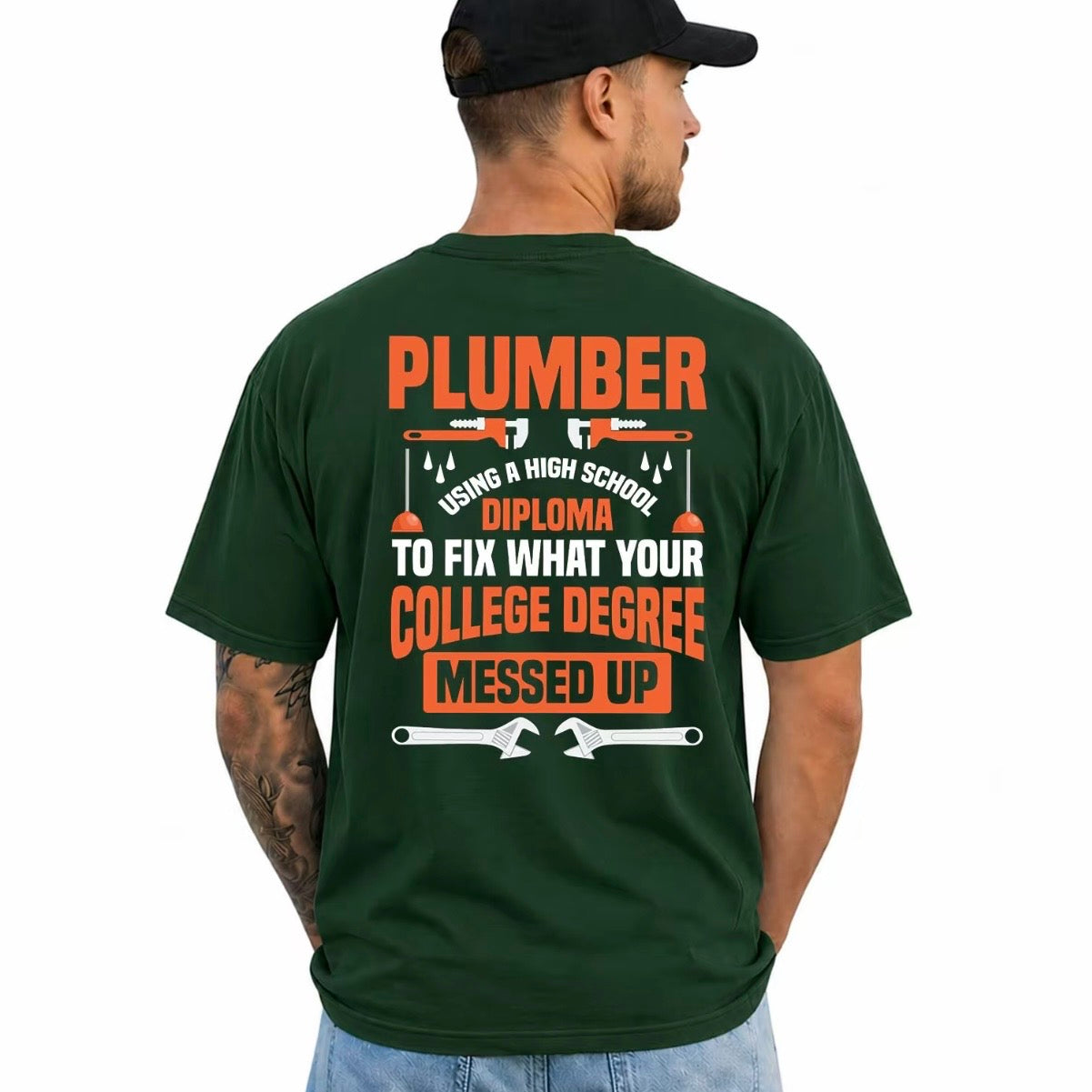 My Diploma Is To Fix What Your College Degree Messed Up Funny T-Shirt/Sweatshirt/Hoodie