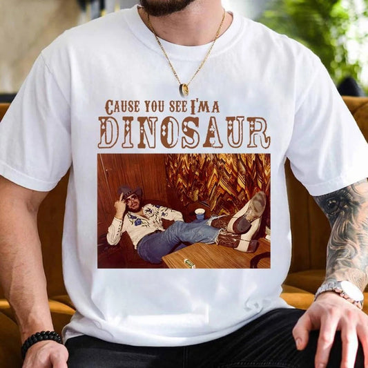 Dinosaur Hank Williams Jr.Bocephus Western T-Shirt/Sweatshirt/Hoodie