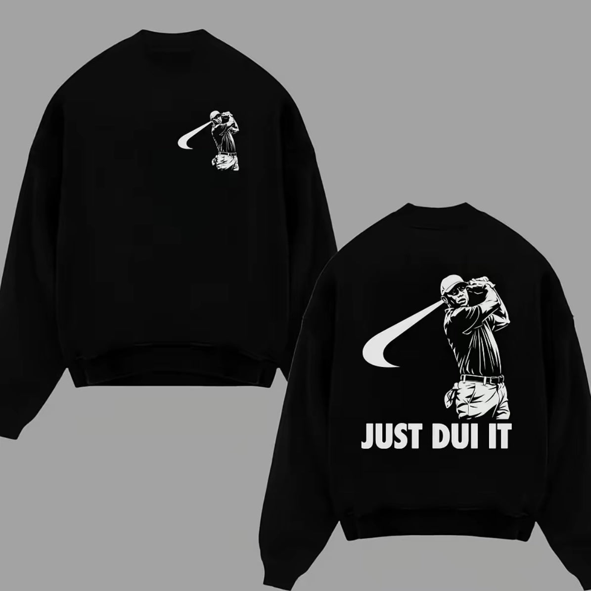 Tiger Woods D.U.I Parody T-Shirt/Sweatshirt/Hoodie