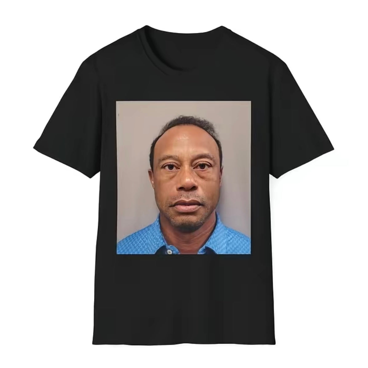 Tiger Woods Mugshot Funny T-Shirt/Sweatshirt/Hoodie