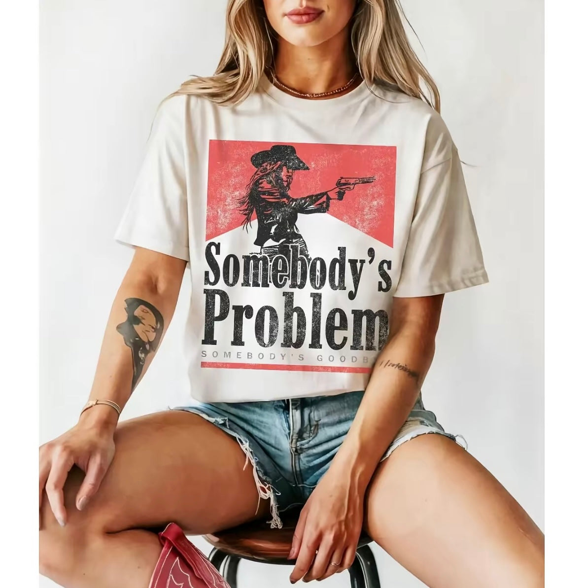 Somebody's Problem 90s Country Music T-Shirt/Sweatshirt/Hoodie